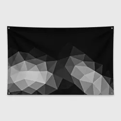Флаг-баннер Abstract gray