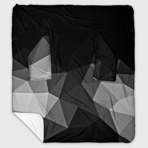 Плед с рукавами Abstract gray