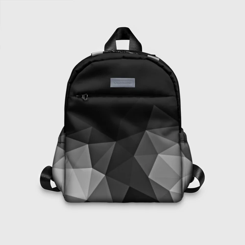 Детский рюкзак 3D Abstract gray