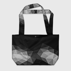 Пляжная сумка 3D Abstract gray