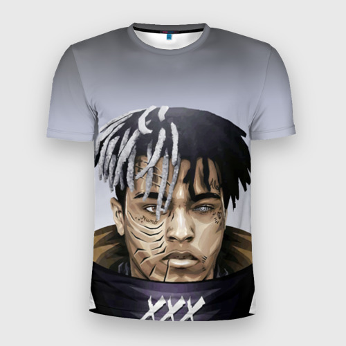 Мужская футболка 3D Slim xxxtentacion, цвет 3D печать