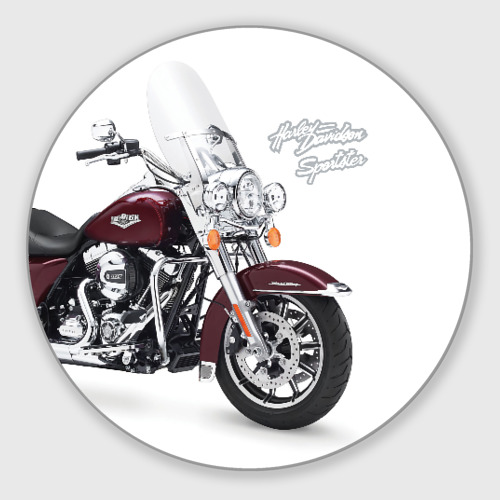 Коврик для мышки круглый Harley-Davidson Фото 01 Коврик для мышки круглый Harley-Davidson Фото 01