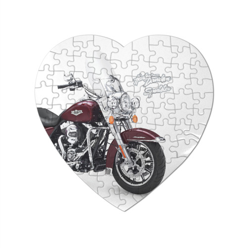 Пазл магнитный сердце 75 элементов Harley-Davidson Фото 01 Пазл магнитный сердце 75 элементов Harley-Davidson Фото 01