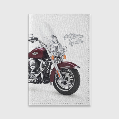Обложка для паспорта матовая кожа Harley-Davidson Фото 01 Обложка для паспорта матовая кожа Harley-Davidson Фото 01