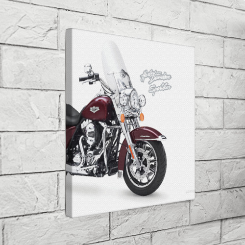 Холст квадратный Harley-Davidson Фото 01 Холст квадратный Harley-Davidson Фото 01
