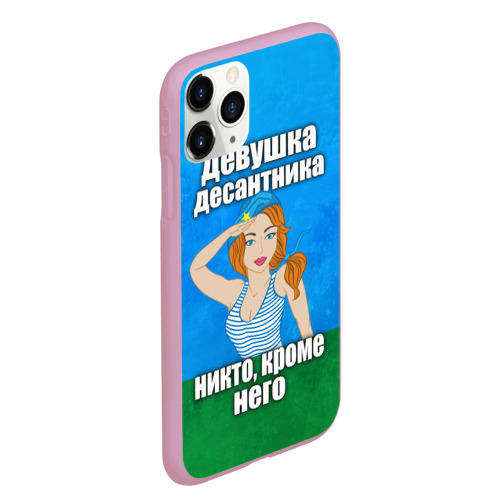 Чехол для iPhone 11 Pro Max матовый Девушка десантника - фото 3