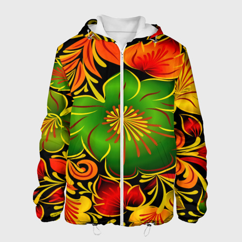 Мужская куртка 3D Flowers, цвет 3D печать