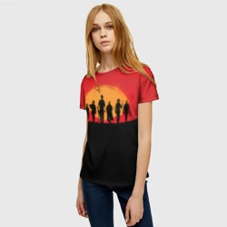 Женская футболка 3D Red Dead Redemption 2 - фото 2