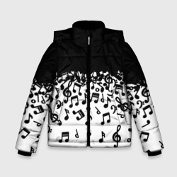 Зимняя куртка для мальчиков 3D Поглощение музыкой