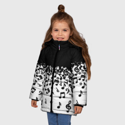 Зимняя куртка для девочек 3D Поглощение музыкой - фото 2