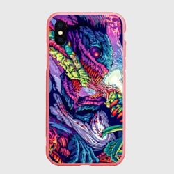 Чехол для iPhone XS Max матовый Hyper beast
