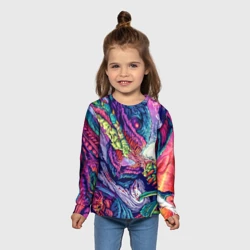 Детский лонгслив 3D Hyper beast - фото 2