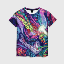 Женская футболка 3D Hyper beast