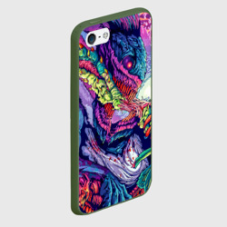 Чехол для iPhone 5/5S матовый Hyper beast - фото 2