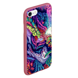 Чехол для iPhone 7/8 матовый Hyper beast - фото 2