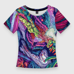 Женская футболка 3D Slim Hyper beast