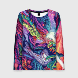 Женский лонгслив 3D Hyper beast