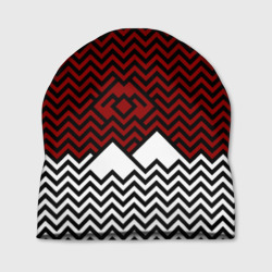 Шапка 3D Твин Пикс. Минимализм