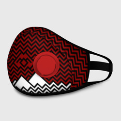 Маска из неопрена Твин Пикс. Минимализм