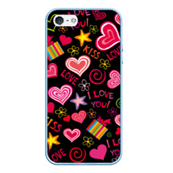 Чехол для iPhone 5/5S матовый Love