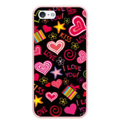 Чехол для iPhone 5/5S матовый Love