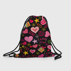 Рюкзак-мешок 3D Love