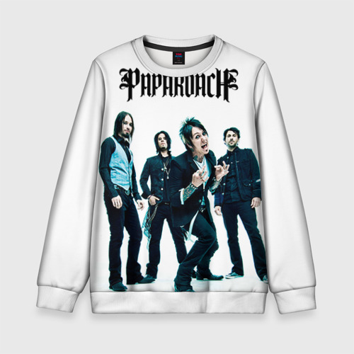 Детский свитшот 3D Paparoach 5, цвет 3D печать