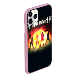 Чехол для iPhone 11 Pro Max матовый Paparoach 6 - фото 2