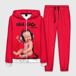 Мужской костюм 3D Paparoach 7