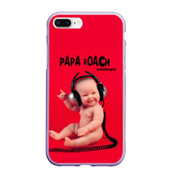 Чехол для iPhone 7Plus/8 Plus матовый Paparoach 7