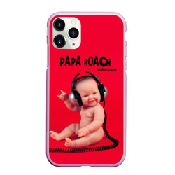 Чехол для iPhone 11 Pro Max матовый Paparoach 7