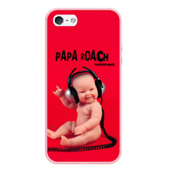 Чехол для iPhone 5/5S матовый Paparoach 7