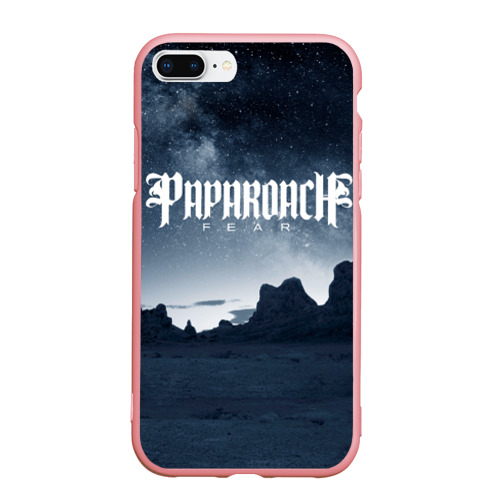 Чехол для iPhone 7Plus/8 Plus матовый Paparoach 8, цвет баблгам