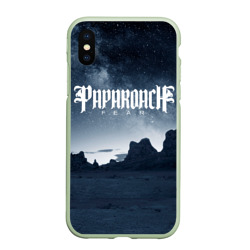 Чехол для iPhone XS Max матовый Paparoach 8