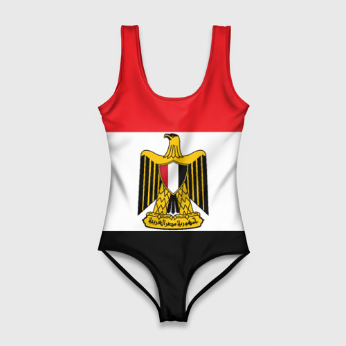 Женский купальник 3D Флаг и герб Египта, цвет 3D печать