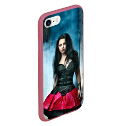 Чехол для iPhone 7/8 матовый Evanescence - фото 2