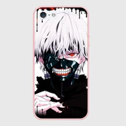 Чехол для iPhone 5/5S матовый Канеки