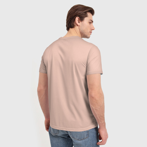 Мужская футболка 3D Корги, цвет 3D печать - фото 4