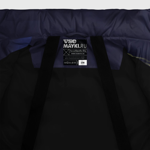 Женская зимняя куртка Oversize Король и Шут, цвет черный - фото 7