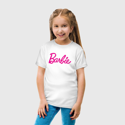 Детская футболка хлопок Барби 3 - фото 5