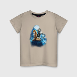 Альфа и Омега 2 – Детская футболка хлопок с принтом купить со скидкой в -20%