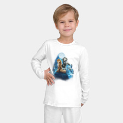 Детская пижама с лонгсливом хлопок Альфа и Омега 2 - фото 2