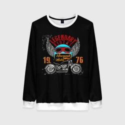 Женский свитшот 3D Мото 1976