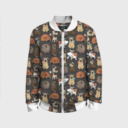 Детский бомбер 3D Домашние мальчики