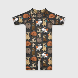 Детский купальный костюм 3D Домашние мальчики