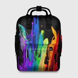 Женский рюкзак 3D Краски