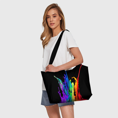 Пляжная сумка 3D Краски - фото 5