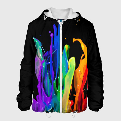 Мужская куртка 3D Краски, цвет 3D печать