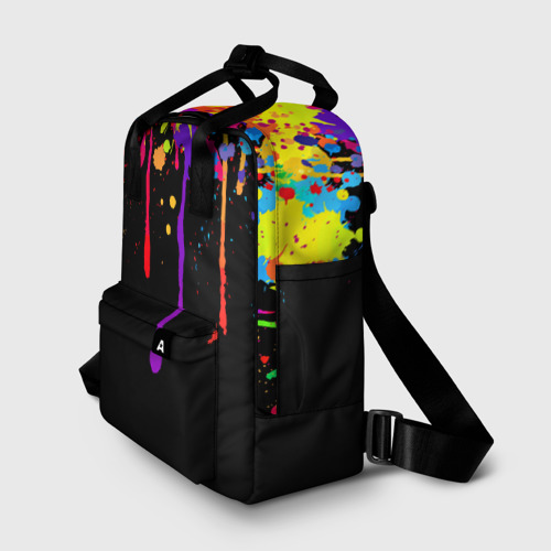Женский рюкзак 3D Краски - фото 2