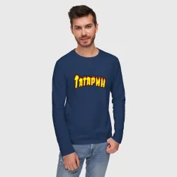 Мужской лонгслив хлопок Татарин - фото 2